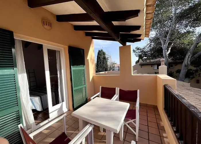 Vakantiehuis Magnifico Duplex Con Piscina En Son Xoriguer A 80m De La Playa. *